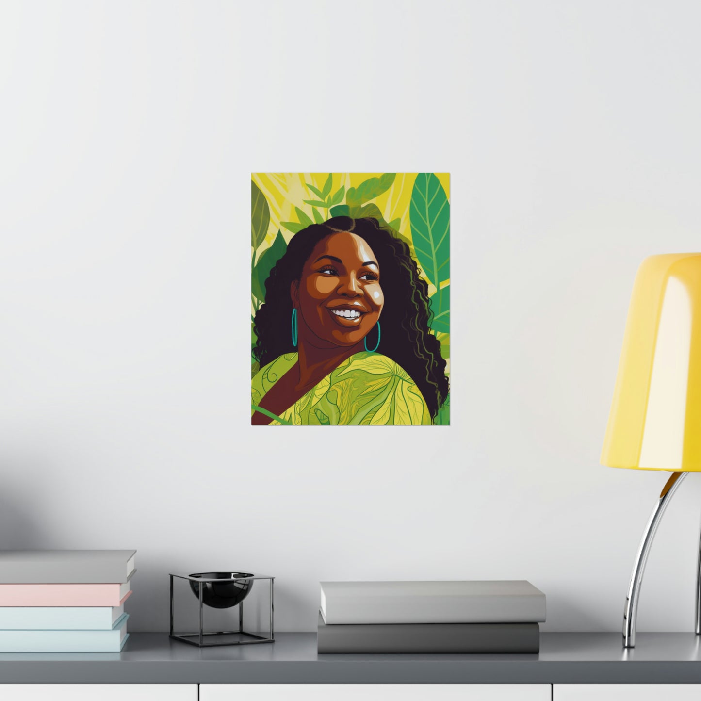 Lemons and Leaves| Camile Premium Matte Vertical Posters |