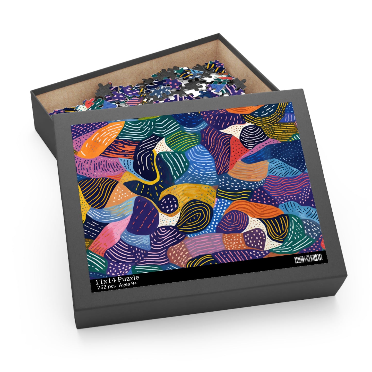 | Kiki | Puzzle (120, 252, 500-Piece) | African Wax Print |