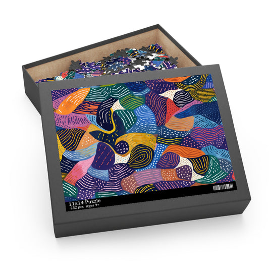 | Kiki | Puzzle (120, 252, 500-Piece) | African Wax Print |