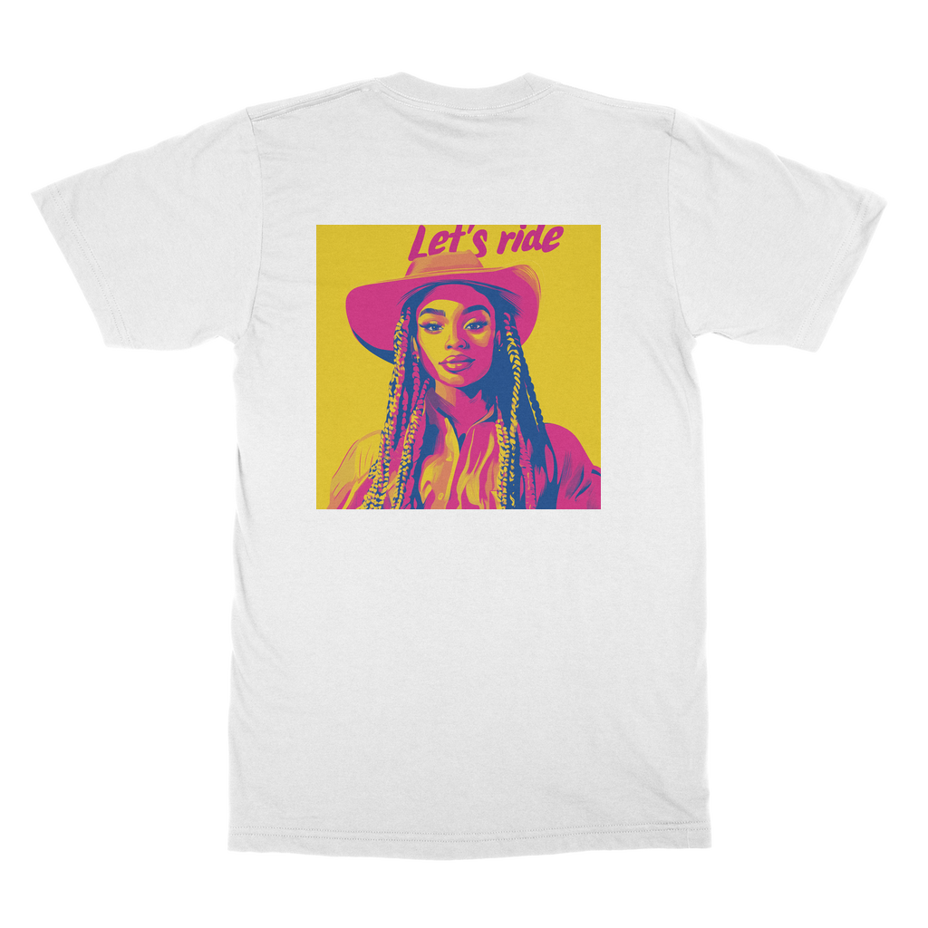 Bey Collection| Winnie Orange : Let's Ride T-Shirt Dress