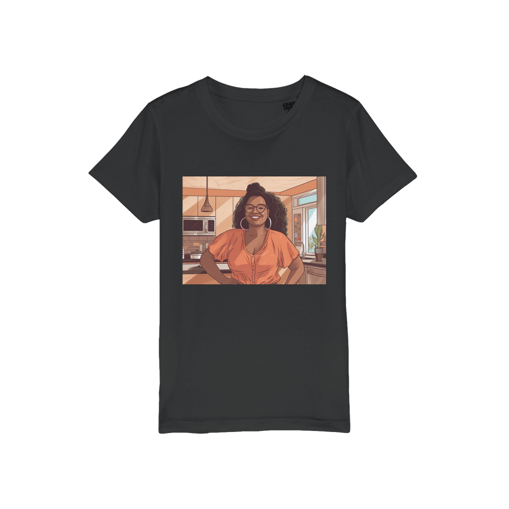 | Grace Melanin Magic | Organic Jersey Kids T-Shirt