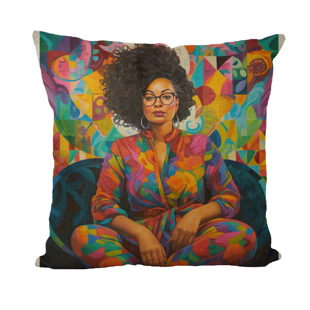 Black In Tech Collection | Kaisha | Throw Pillows