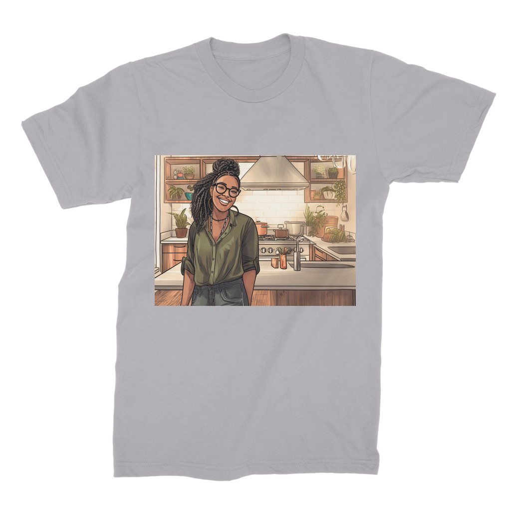 | Janell Melanin Magic | Premium Jersey Adult T-Shirt