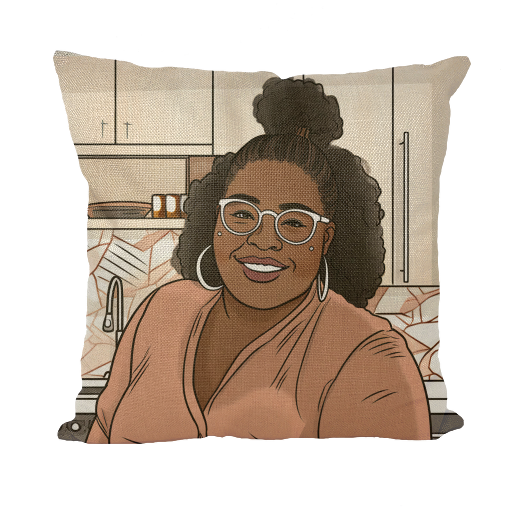 | Everyday Black Girl Magic Collection | Debra Melanin Magic | Throw Pillow with Insert