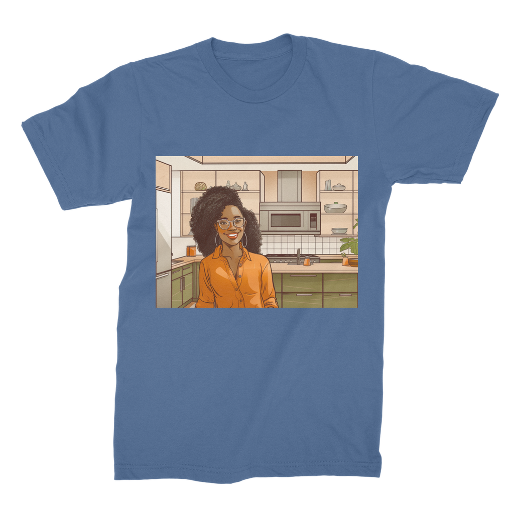 | Rose Melanin Magic | Premium Jersey Adult T-Shirt