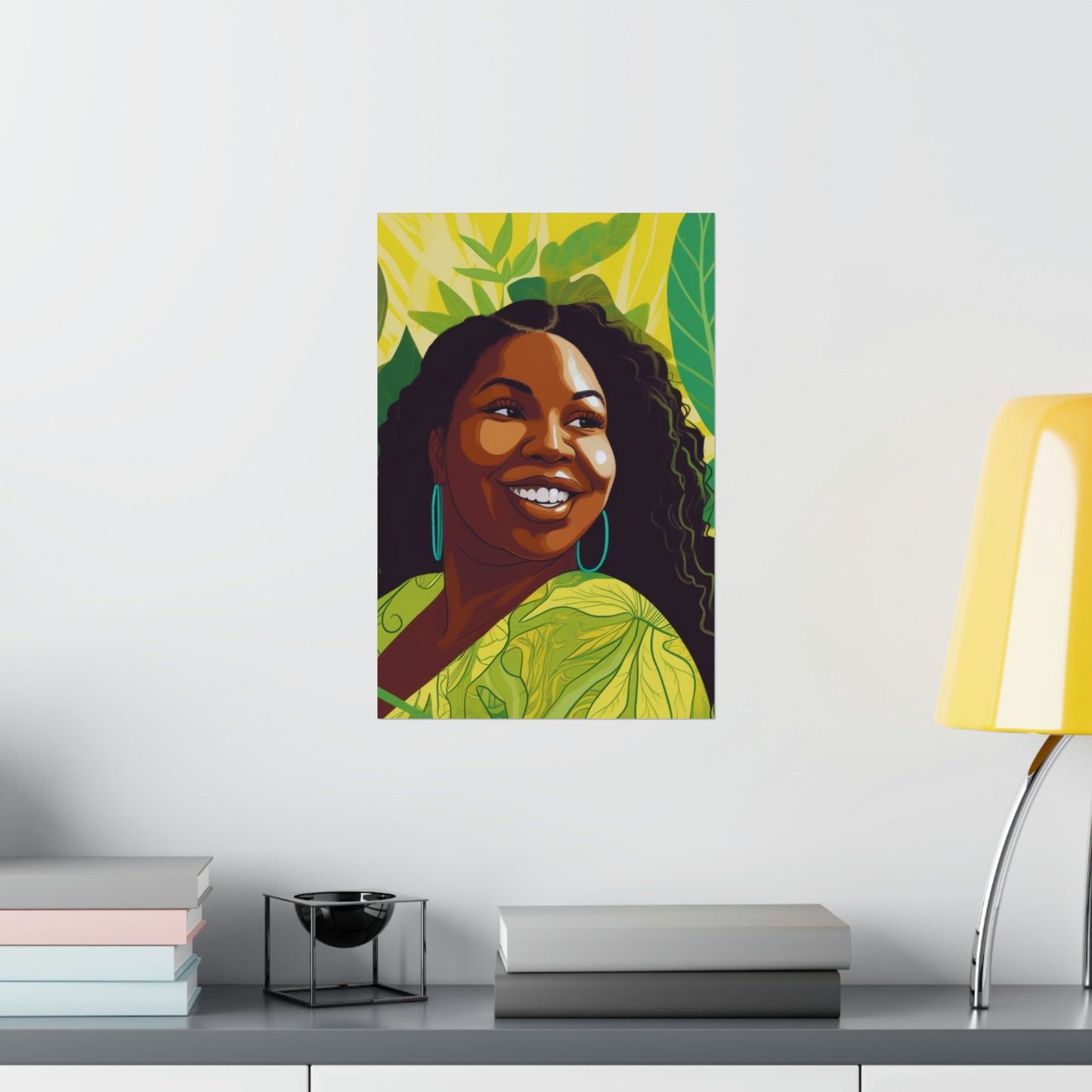 Lemons and Leaves| Camile Premium Matte Vertical Posters |