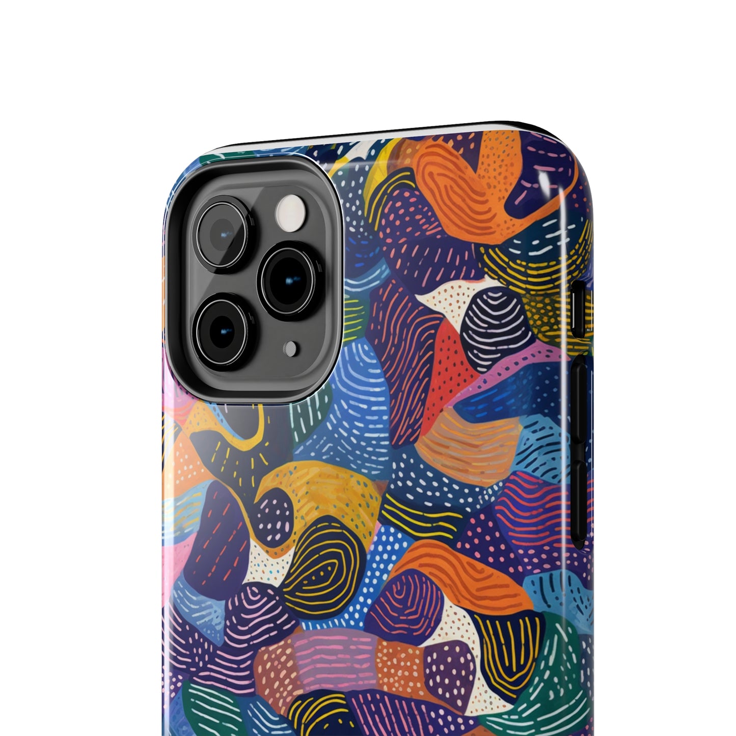 Stylish Kiki Collections iPhone Case | African Wax Print | Tough Phone Case | Shock Dispersion | Protective Cover|