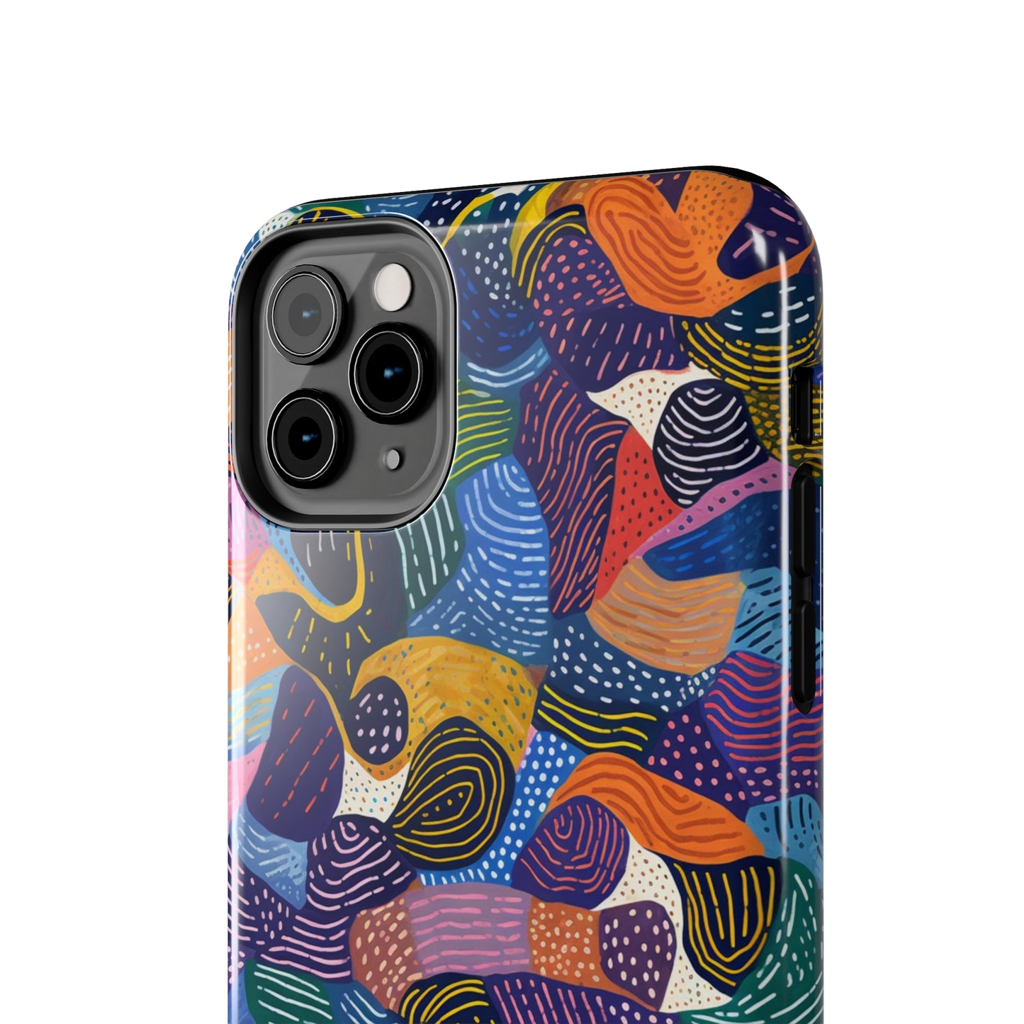 Stylish Kiki Collections iPhone Case | African Wax Print | Tough Phone Case | Shock Dispersion | Protective Cover|