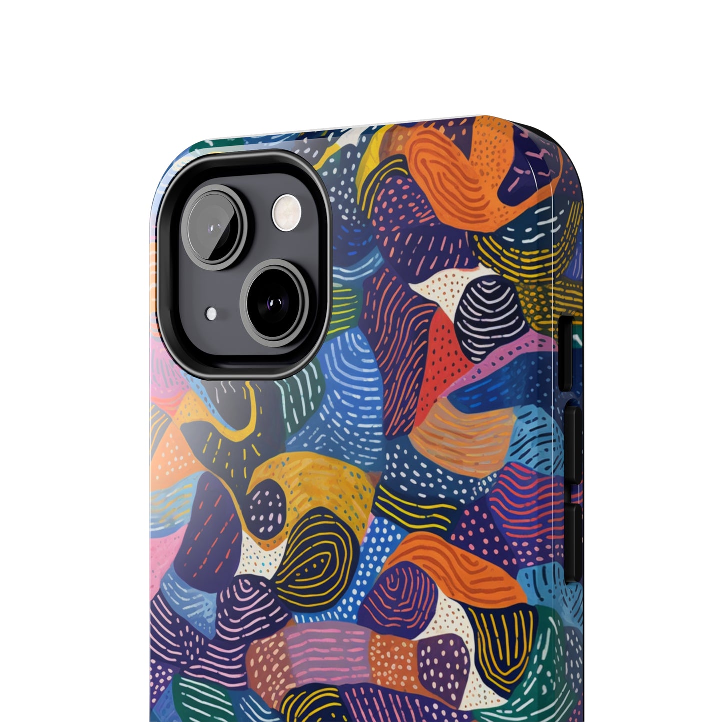 Stylish Kiki Collections iPhone Case | African Wax Print | Tough Phone Case | Shock Dispersion | Protective Cover|
