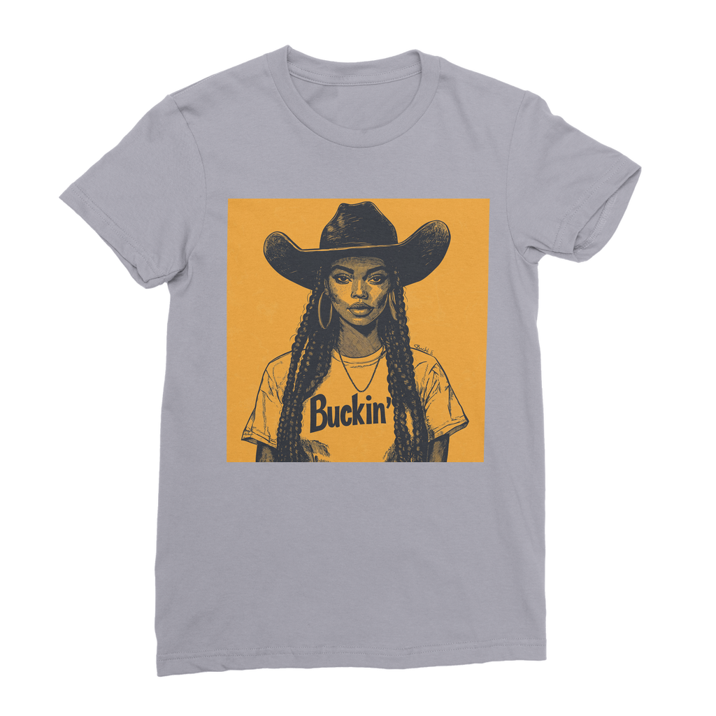 Bey Collection |  Buckin' Premium Jersey Women's T-Shirt