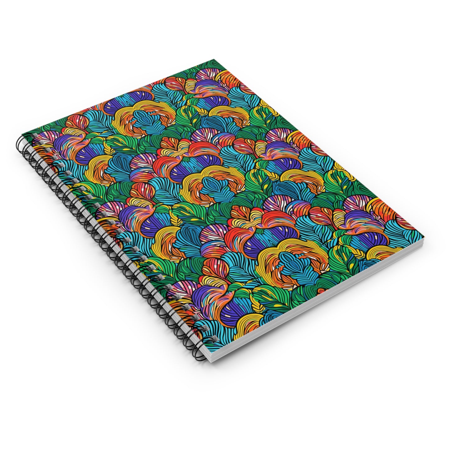 | African Wax Print | Notebook - Ruled Line
