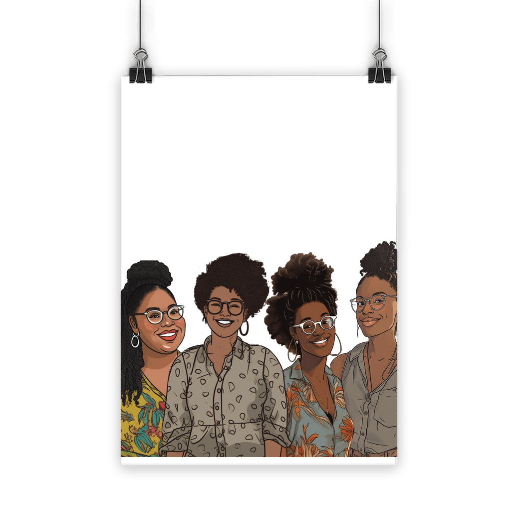 | Women's Collective | Quad Sis| Melanin Magic | Classic Poster