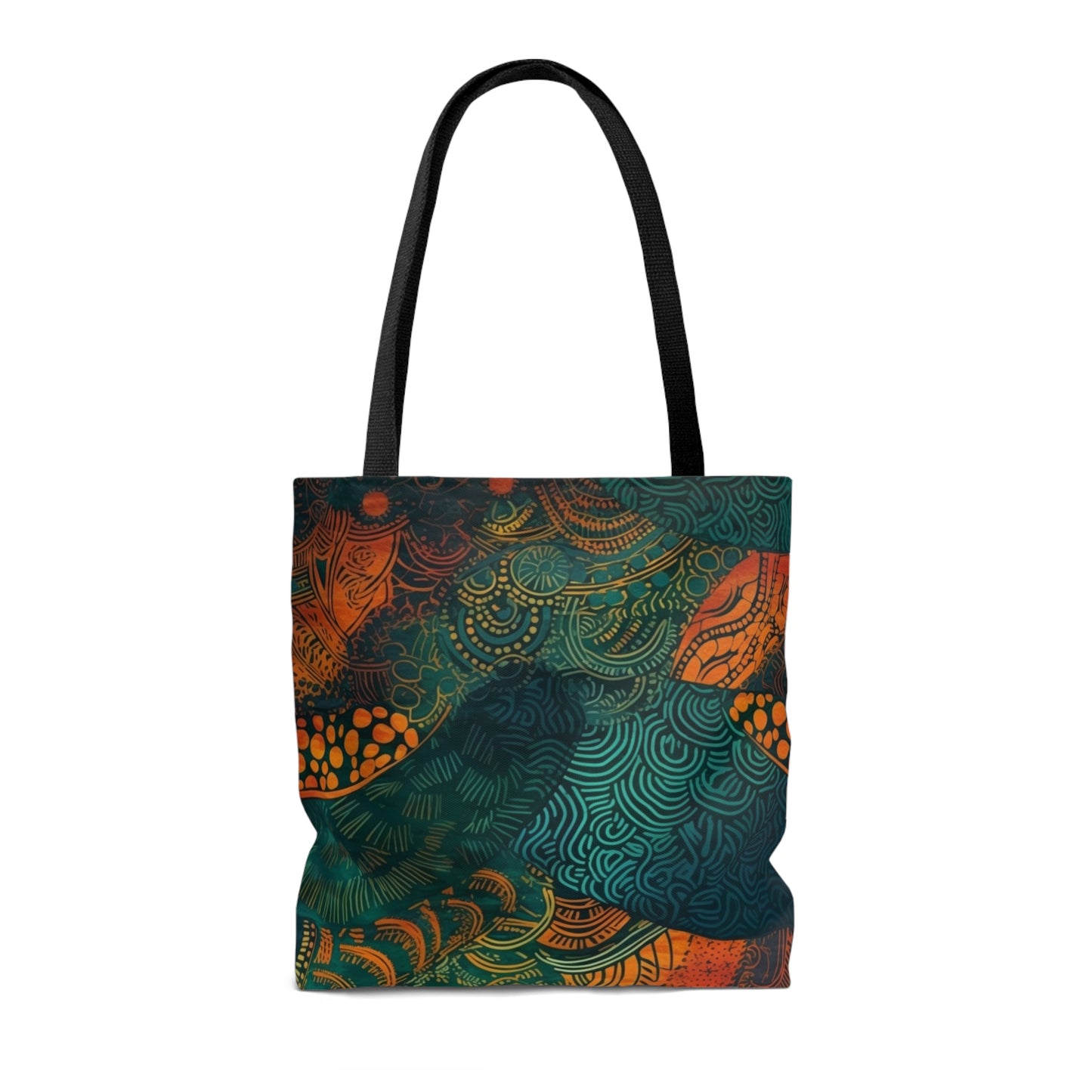Kente Kaleidoscope | Tote Bag | Book Tote| Groceries Tote | Bachelorette | African Wax Print | Pattern |