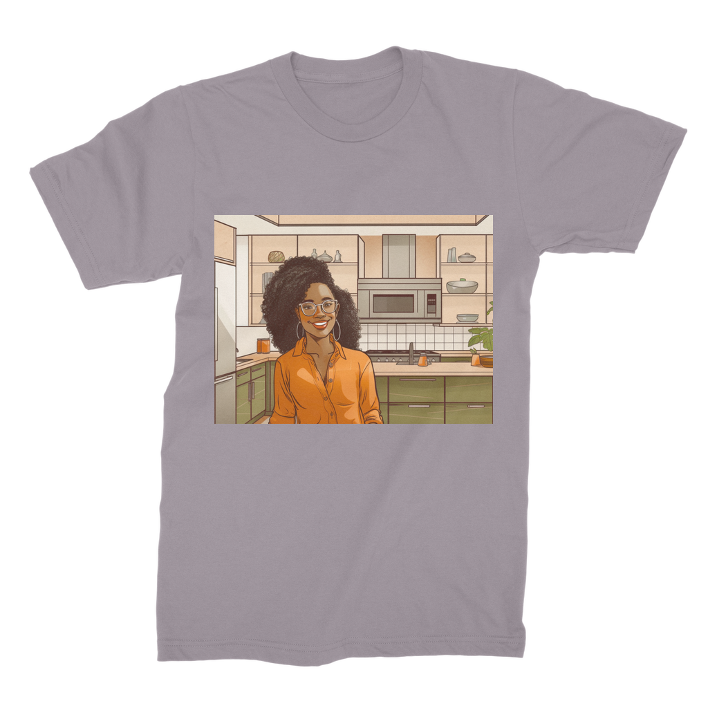 | Rose Melanin Magic | Premium Jersey Adult T-Shirt