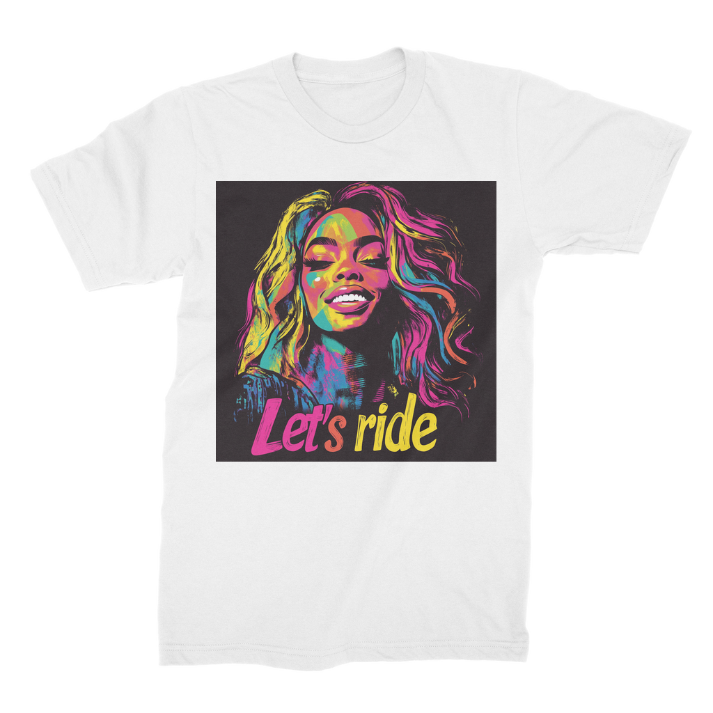 Bey Collection | Neon Bey - Lets Ride Premium Jersey Adult T-Shirt