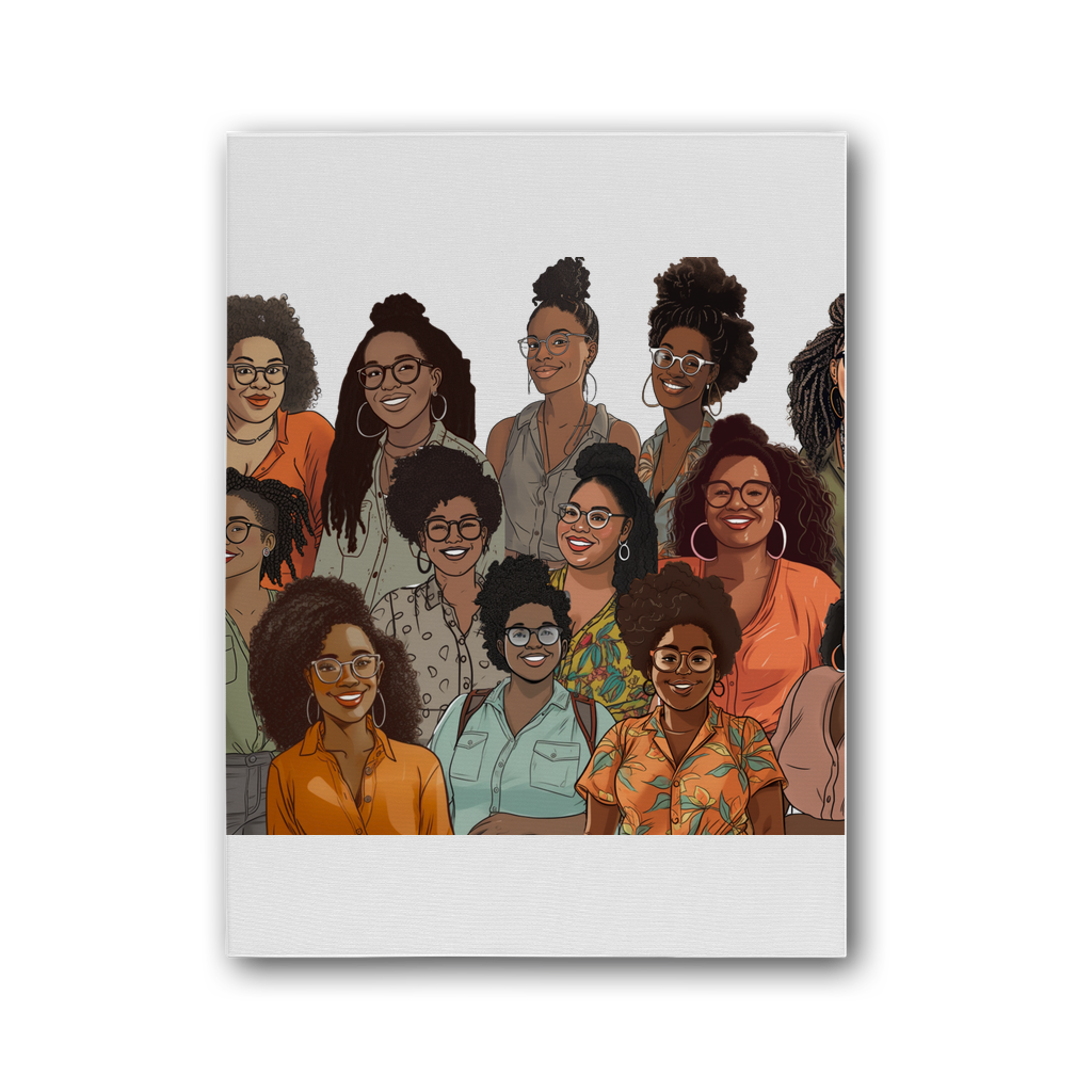 Womens Collective| Everyday magic | Melanin Magic Premium Stretched Canvas