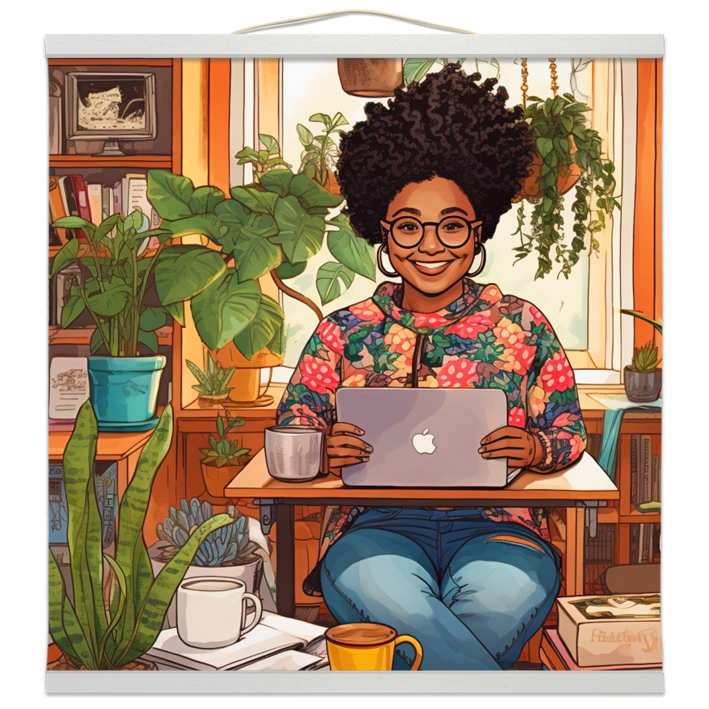Black In Tech | Asha | Canvas |