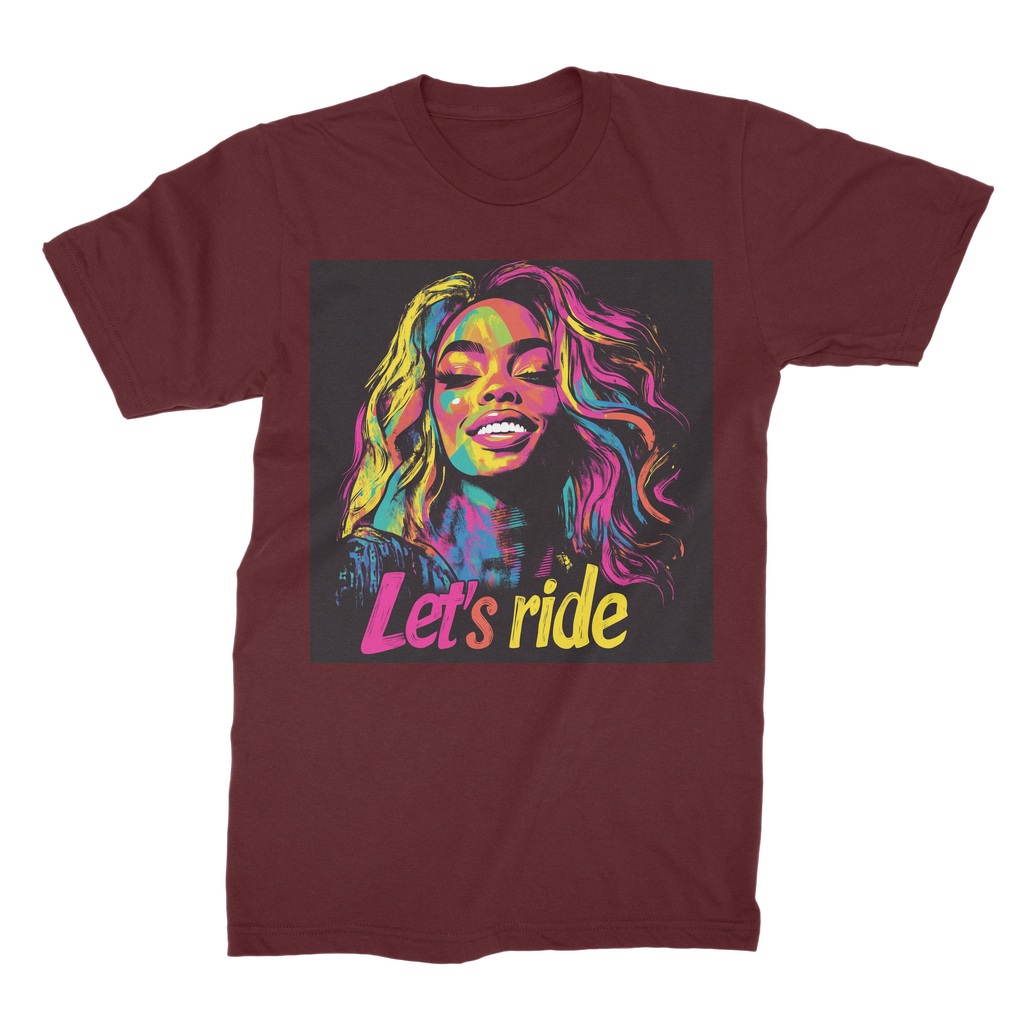 Bey Collection | Neon Bey - Lets Ride Premium Jersey Adult T-Shirt