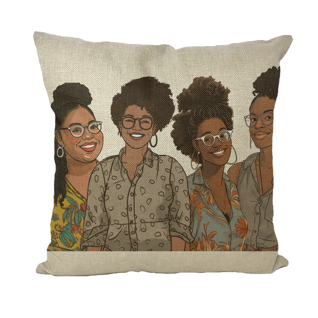 | Women's Collective | Quad Sis| Melanin Magic | Throw Pillows