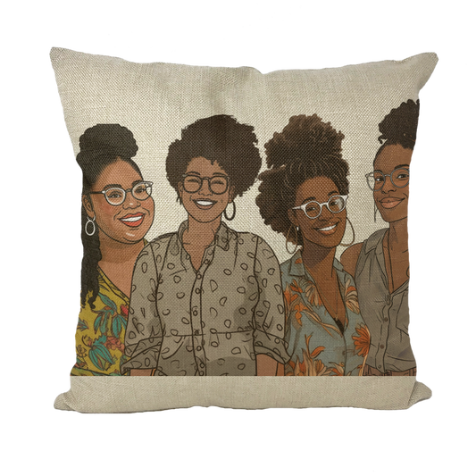 | Women's Collective | Quad Sis| Melanin Magic | Throw Pillows
