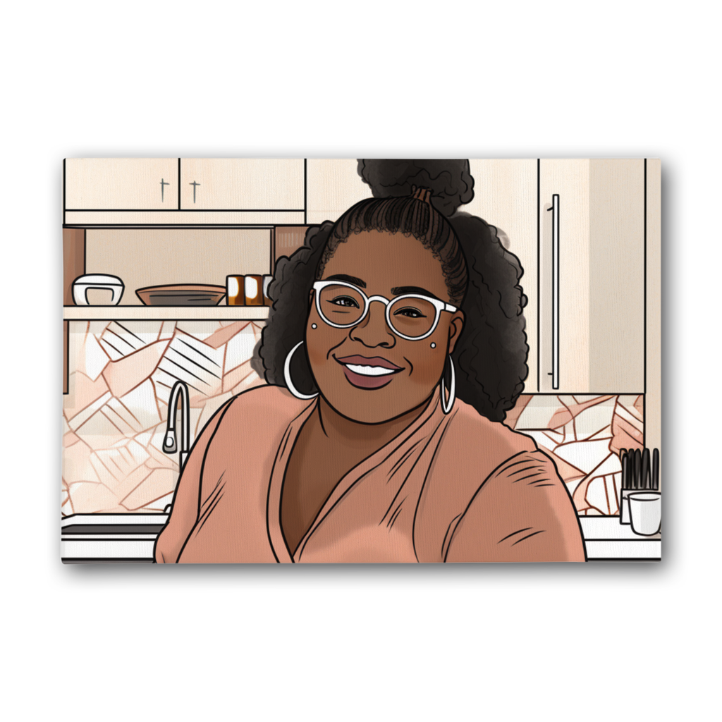 | Everyday Black Girl Magic Collection | Debra Melanin Magic| Premium Stretched Canvas