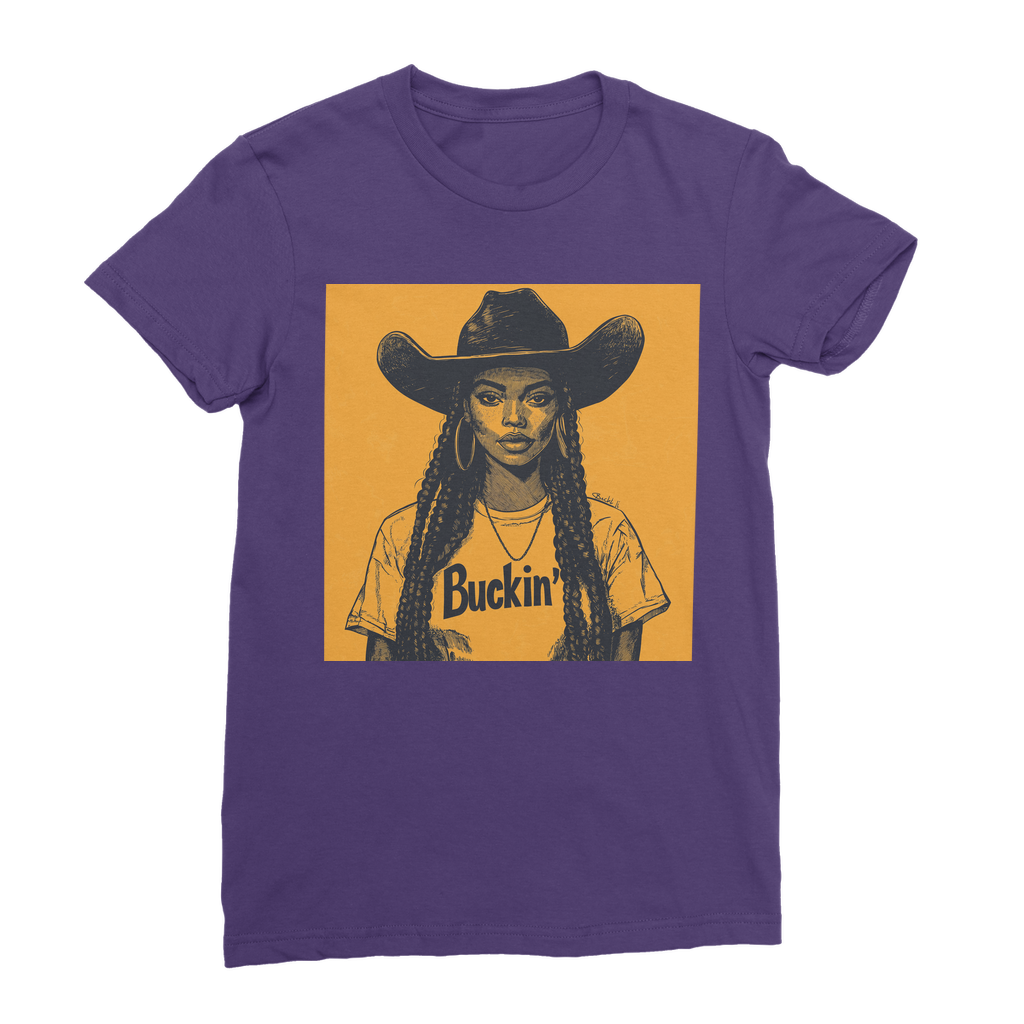 Bey Collection |  Buckin' Premium Jersey Women's T-Shirt