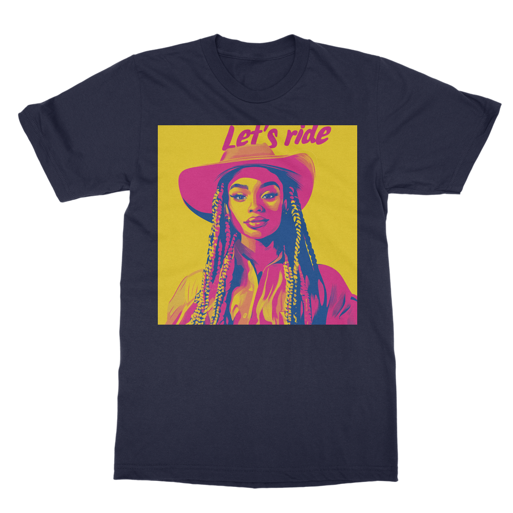 Bey Collection| Winnie Orange : Let's Ride T-Shirt Dress