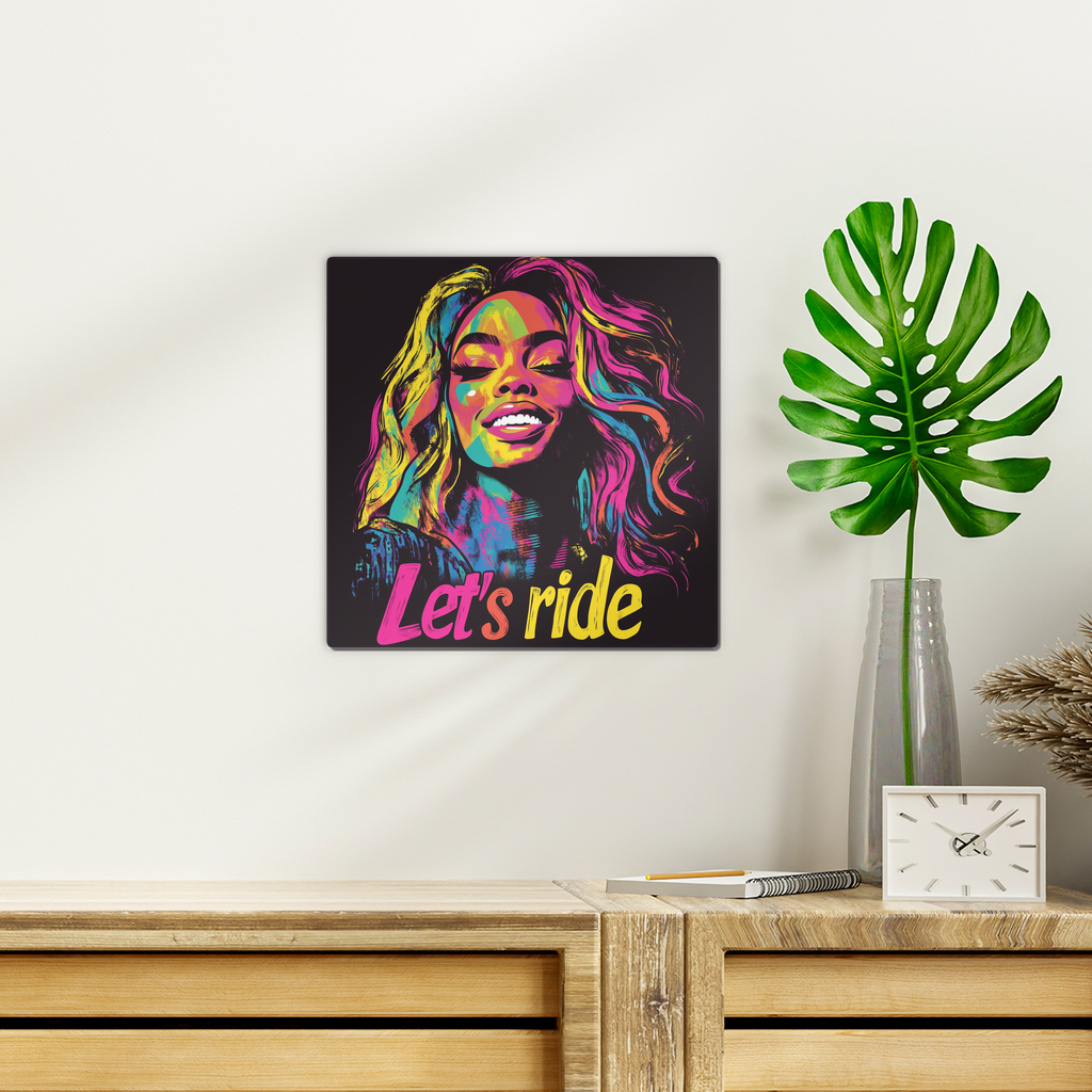 Bey Collection | Neon Bey - Lets Ride Wall Tile