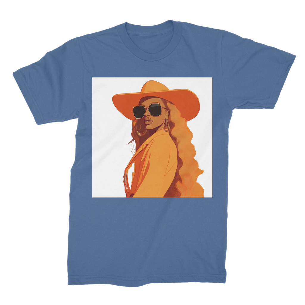 Bey Collection| Orange Diva | #cowboycarter Premium Jersey Adult T-Shirt