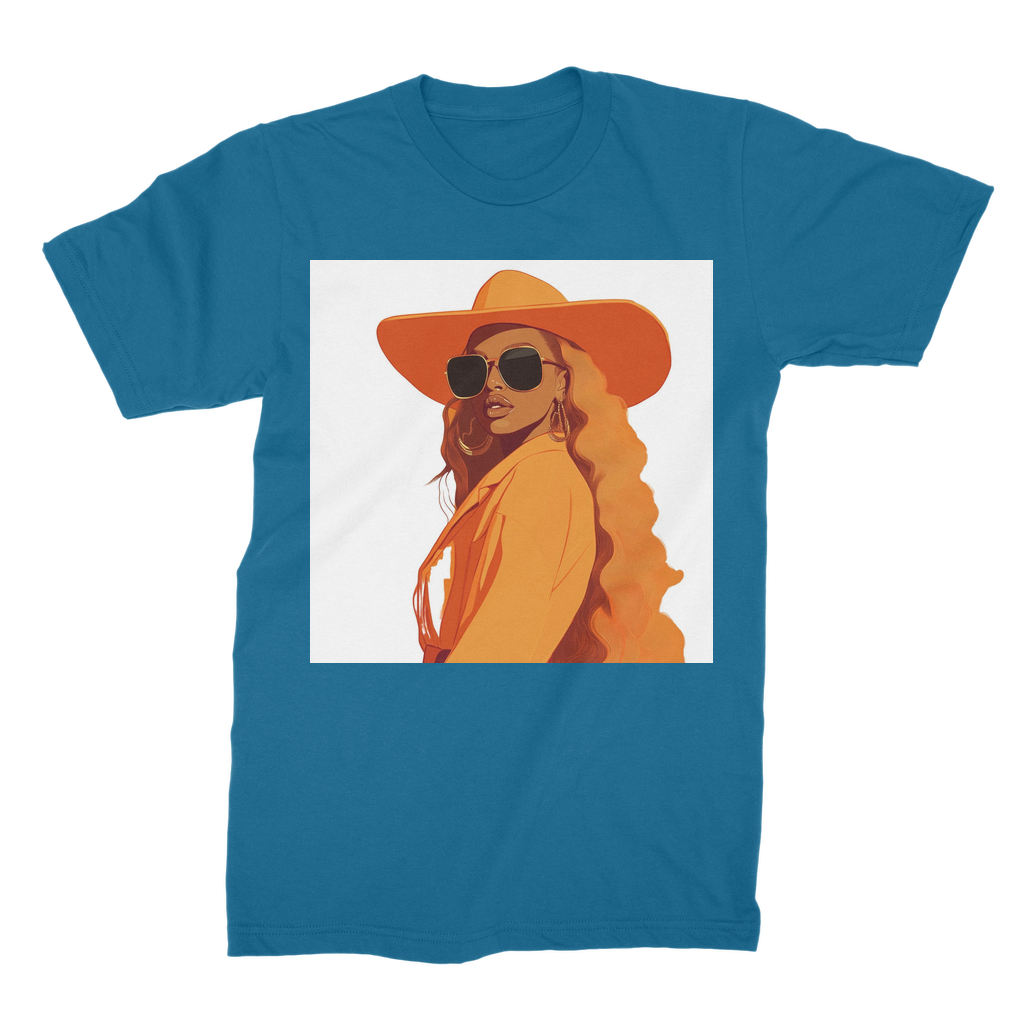Bey Collection| Orange Diva | #cowboycarter Premium Jersey Adult T-Shirt