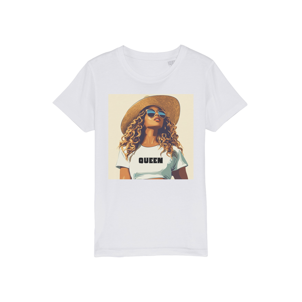 Bey Collection| Queen | #Cowboycater| Organic Jersey Kids T-Shirt