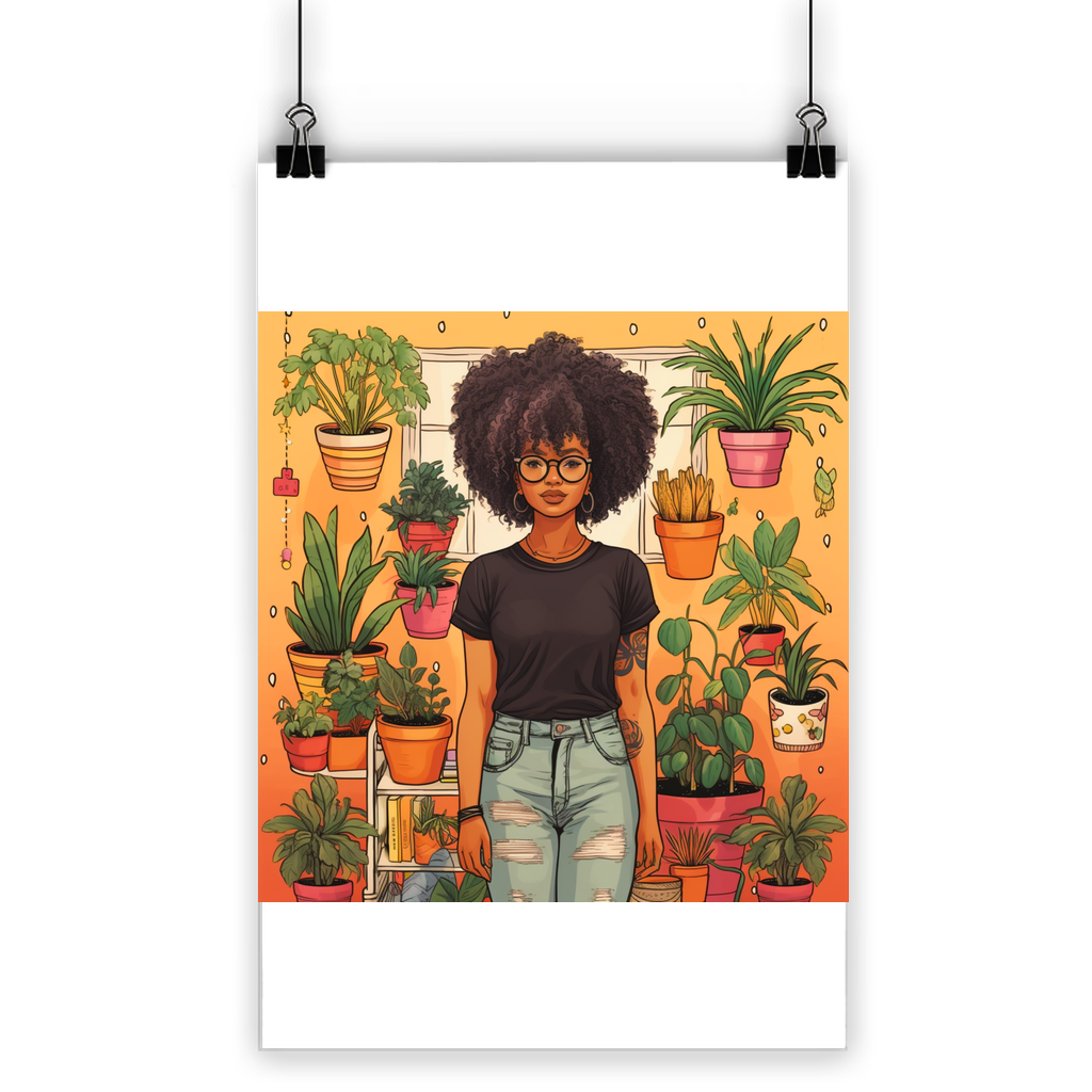 Plant Mom Collection | Peach Dream | Classic Poster