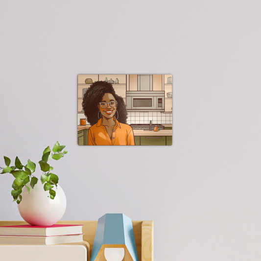 | Rose Melanin Magic | Wall Tile