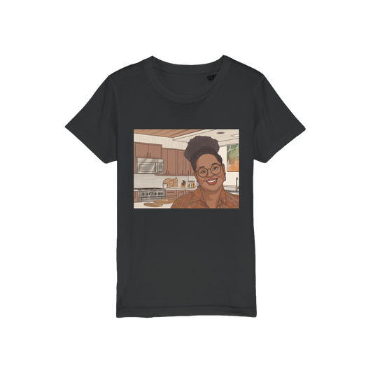 | sheri Melanin Magic| Organic Jersey Kids T-Shirt