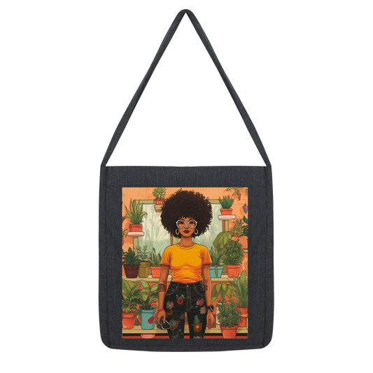| Plant Mom Collection | Amina Tangerine | Classic Tote Bag