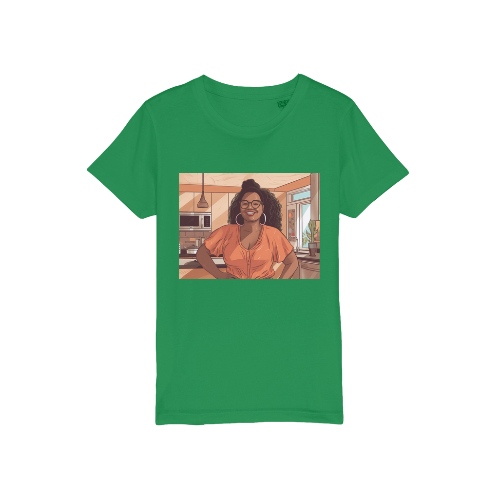 | Grace Melanin Magic | Organic Jersey Kids T-Shirt
