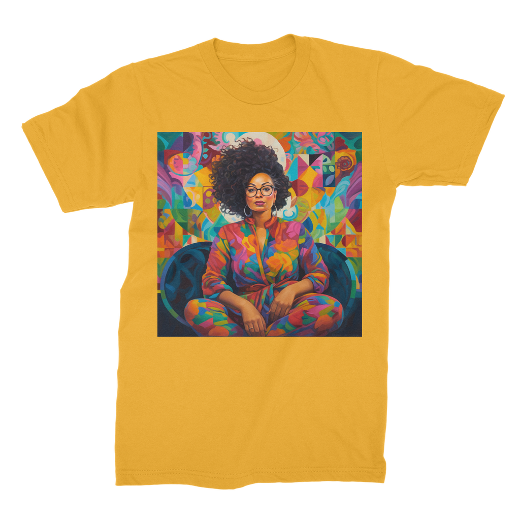Black In Tech Collection | Kaisha | Premium Jersey Adult T-Shirt