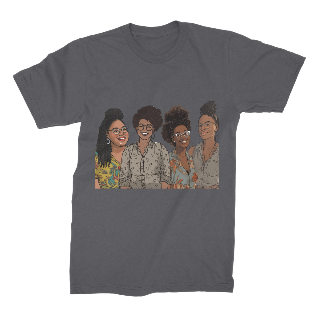 | Women's Collective | Quad Sis| Melanin Magic | Premium Jersey Adult T-Shirt