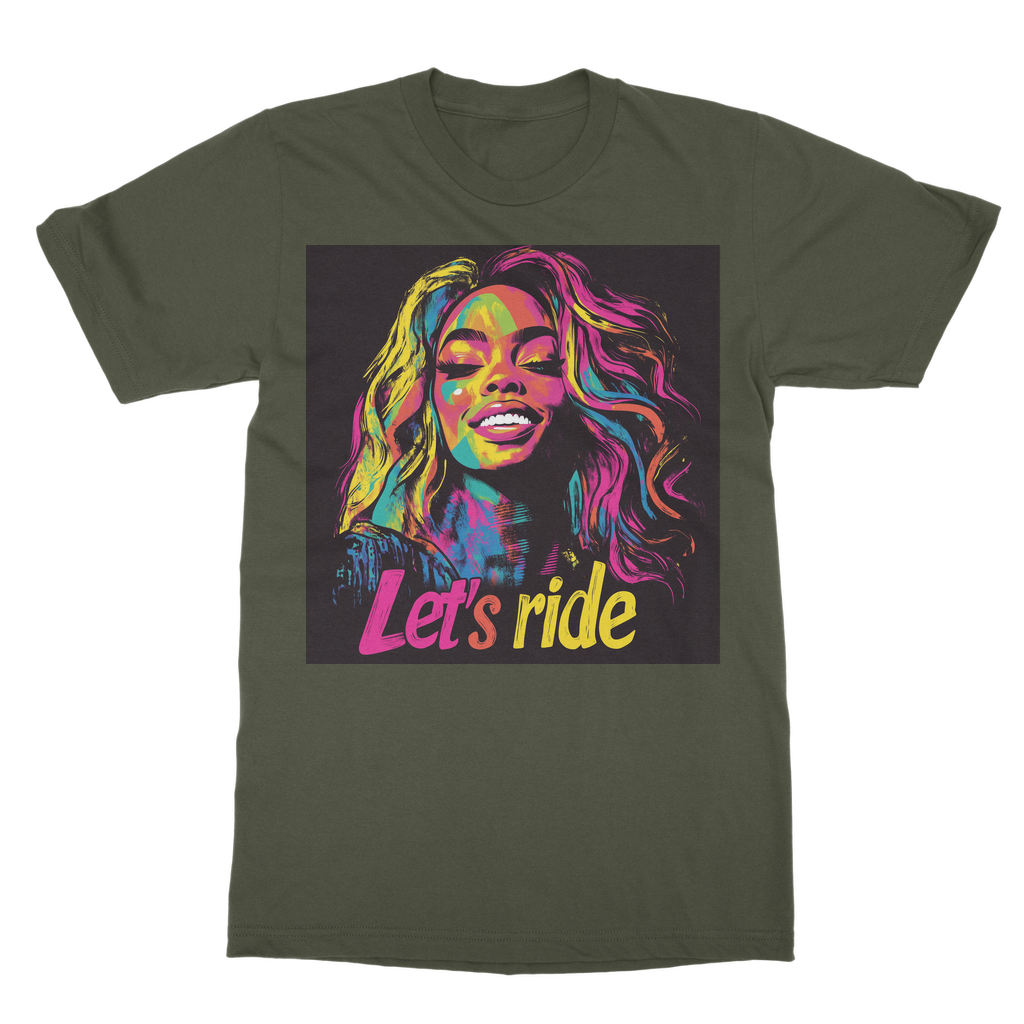 Bey Collection | Neon Bey - Lets Ride T-Shirt Dress
