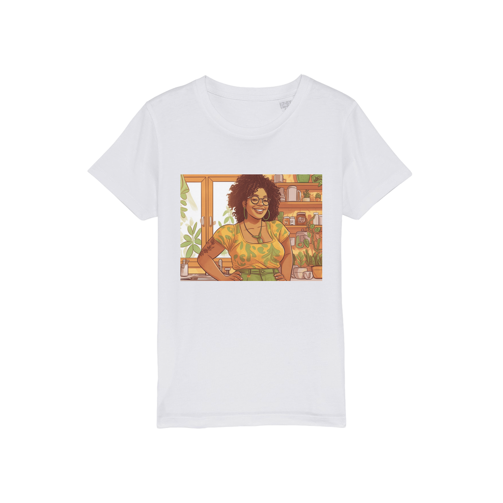 | Lexie Melanin Magic Organic Jersey Kids T-Shirt
