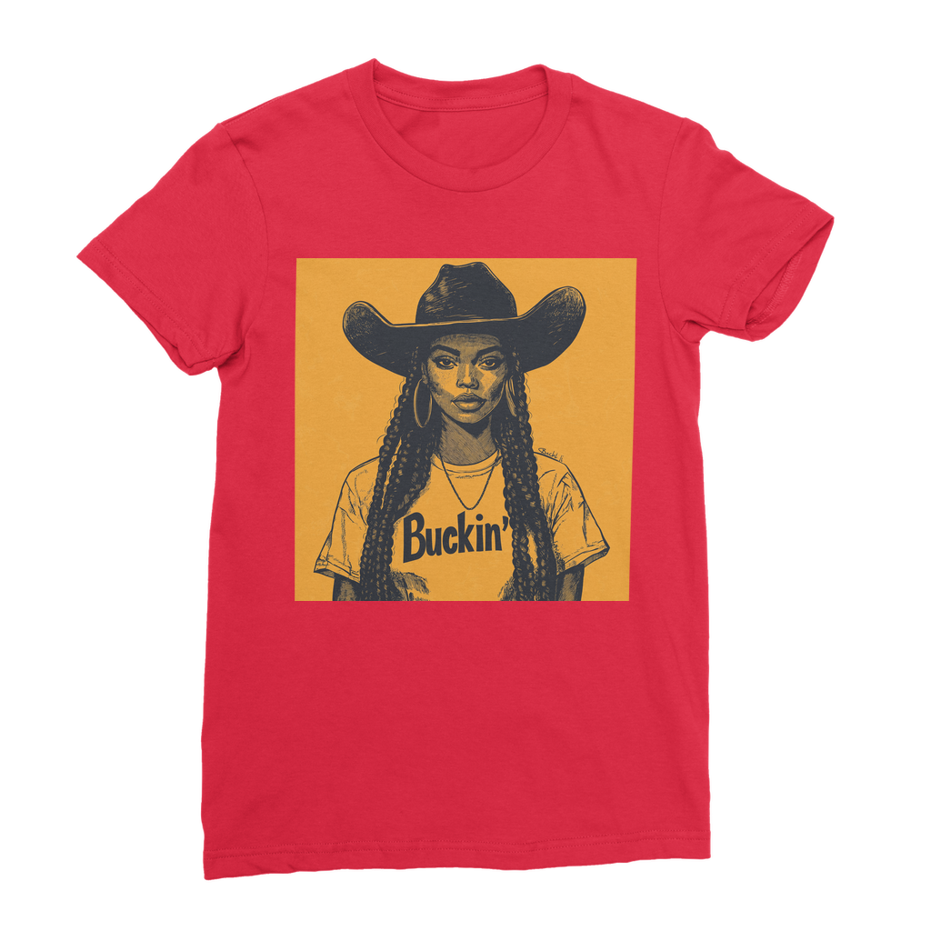 Bey Collection |  Buckin' Premium Jersey Women's T-Shirt