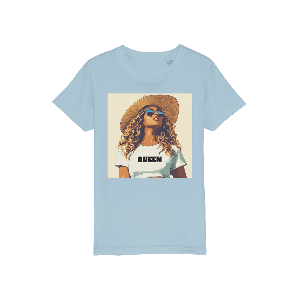 Bey Collection| Queen | #Cowboycater| Organic Jersey Kids T-Shirt