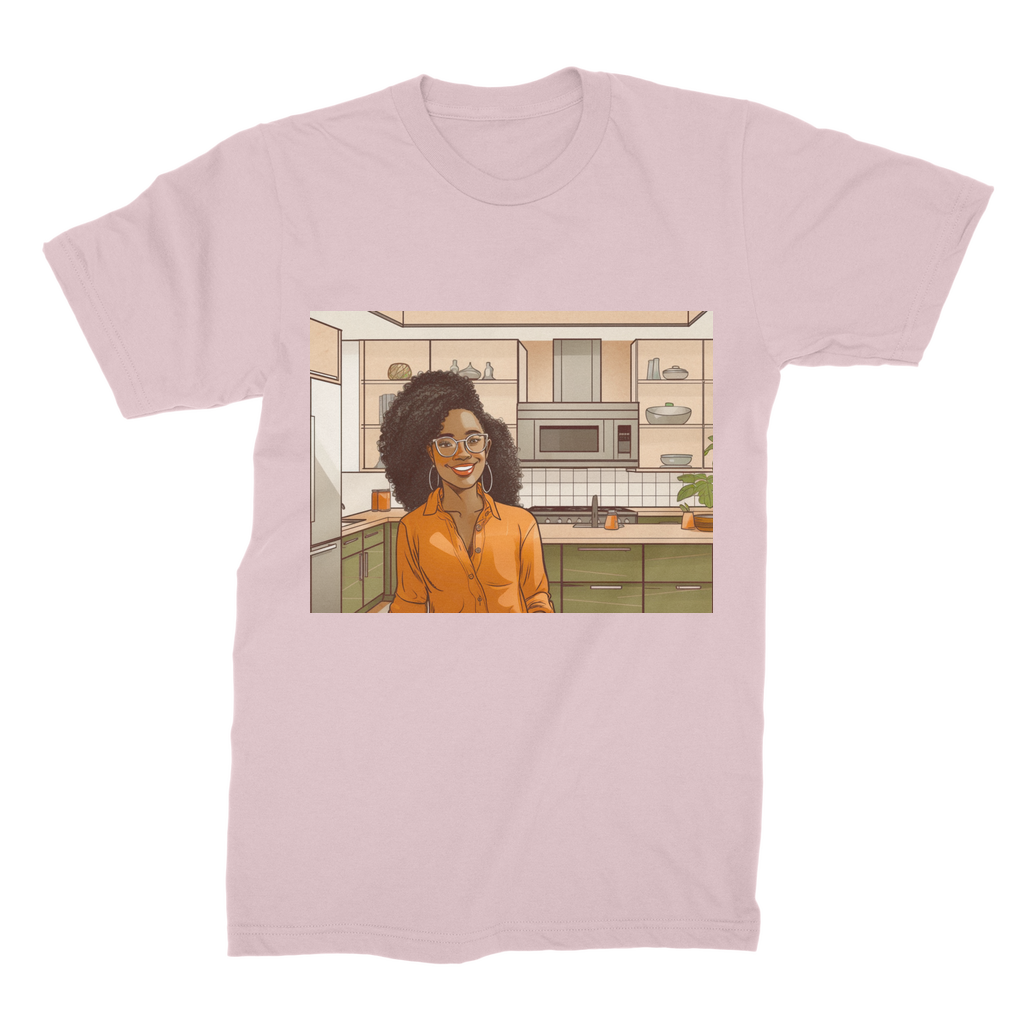 | Rose Melanin Magic | Premium Jersey Adult T-Shirt