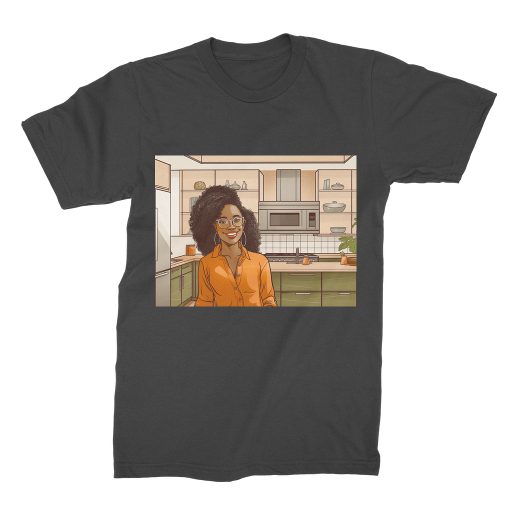 | Rose Melanin Magic | Premium Jersey Adult T-Shirt