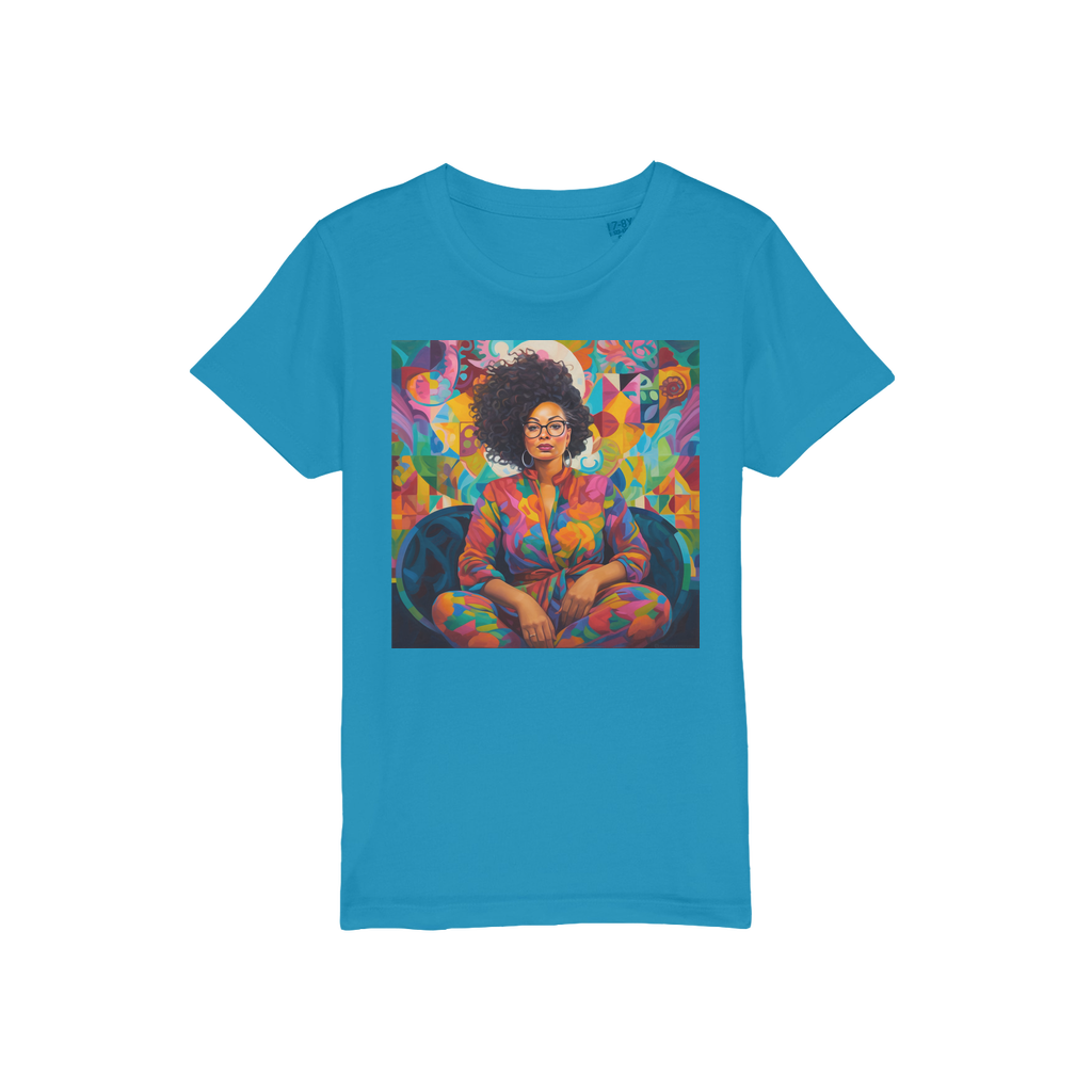 Black In Tech Collection | Kaisha | Organic Jersey Kids T-Shirt