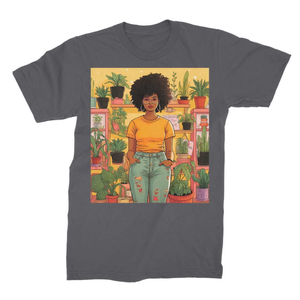 | Plant Mom Collection | Navia Sunlight | Premium Jersey Adult T-Shirt