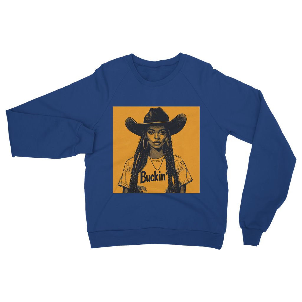 Bey Collection |  Buckin' Classic Adult Sweatshirt
