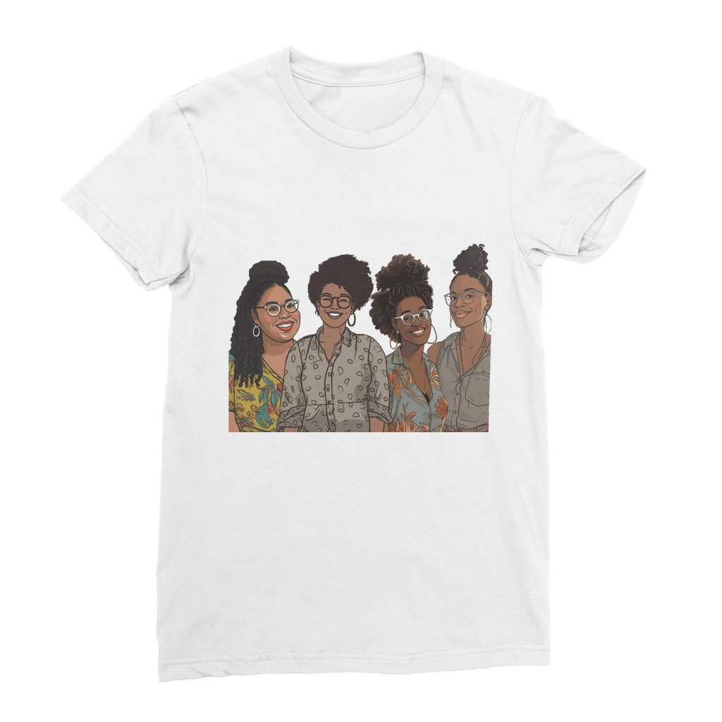 | Women's Collective | Quad Sis| Melanin Magic | Premium Jersey Women's T-Shirt