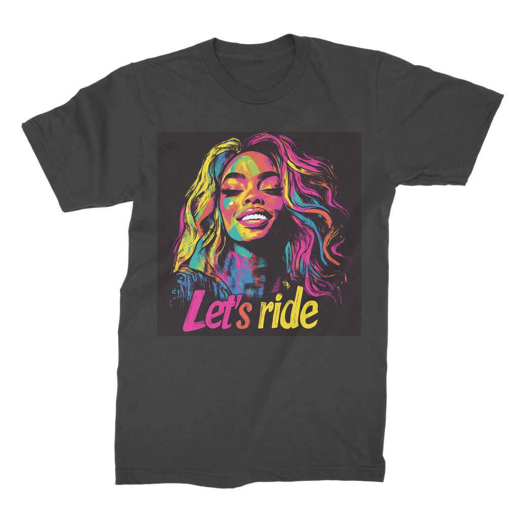 Bey Collection | Neon Bey - Lets Ride Premium Jersey Adult T-Shirt