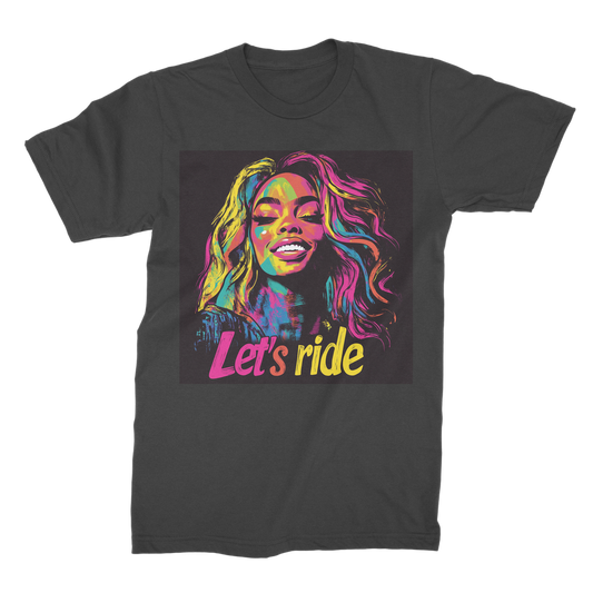 Bey Collection | Neon Bey - Lets Ride Premium Jersey Adult T-Shirt